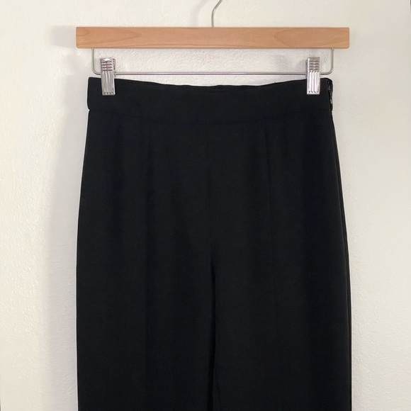 Aritzia Babaton Cassatt High Waist Slit Hem Slim Suiting Pant Black - Picture 8 of 16